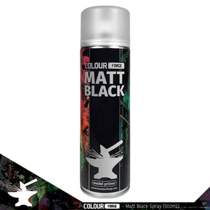 The Colour Forge: Colour Forge Matt Black Spray (500ml)