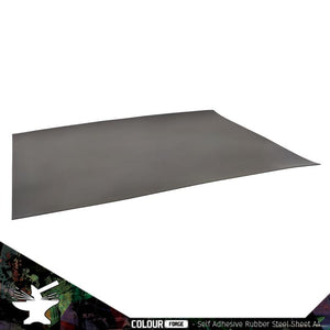 The Colour Forge: Self Adhesive Rubber Steel Sheet A4