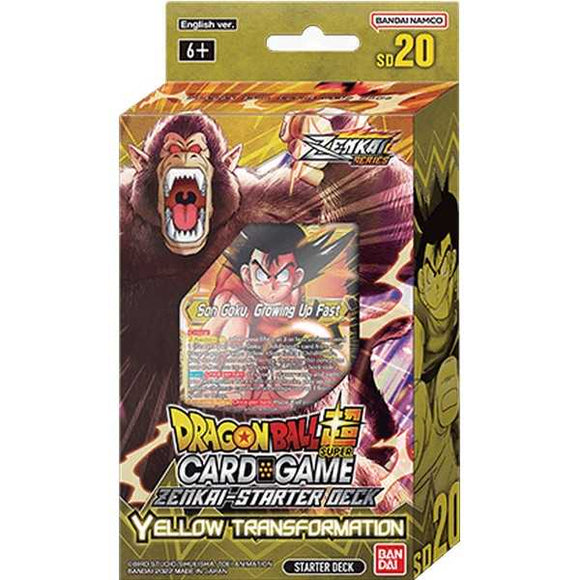 Dragon Ball Super CG: Yellow Transformation Z-Leader Series Starter Deck (SD20)
