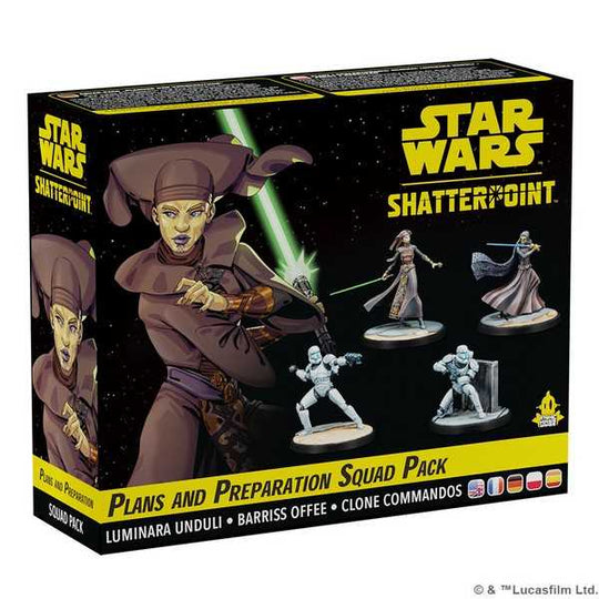 Plans and Preparation (General Luminara Unduli Squad Pack): Star Wars Shatterpoint
