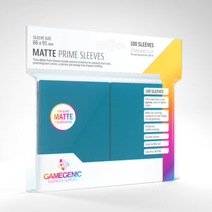 Gamegenic Matte Prime Card Game Sleeves - Blue