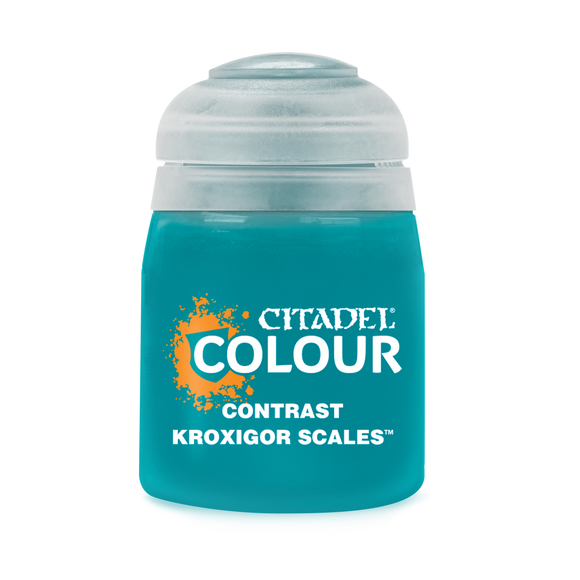 Citadel: Paint: Contrast: Kroxigor Scales