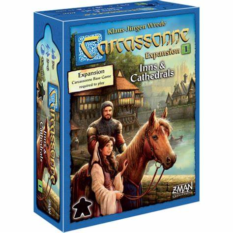Board Games: Carcassonne: Inns & Cathedrals. Expansion 1
