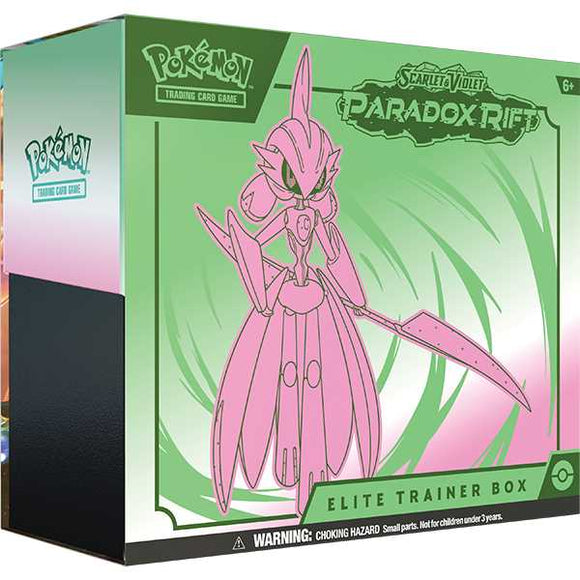 CASE of 10 Pokemon TCG: Scarlet & Violet 4 - Paradox Rift - Elite Trainer Box