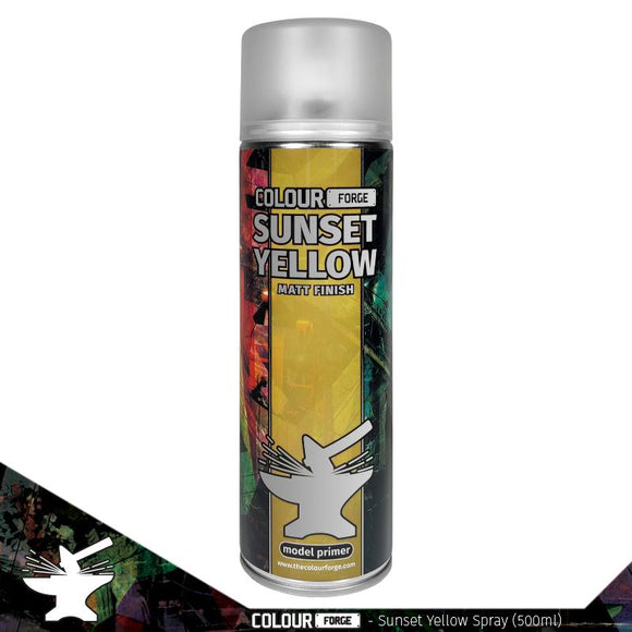 The Colour Forge: Colour Forge Sunset Yellow Spray (500ml)