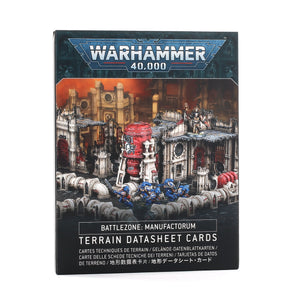 Warhammer 40,000: Battlezone Manufactorum: Datasheet Cards
