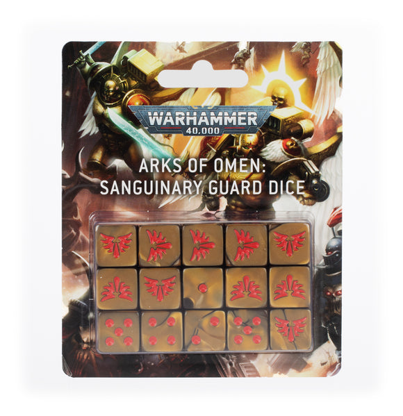 Warhammer 40,000: Arks Of Omen: Sanguinary Guard Dice