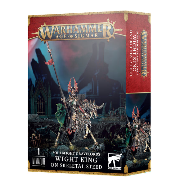 Age of Sigmar: Soulblight Gravelords: Wight King On Steed