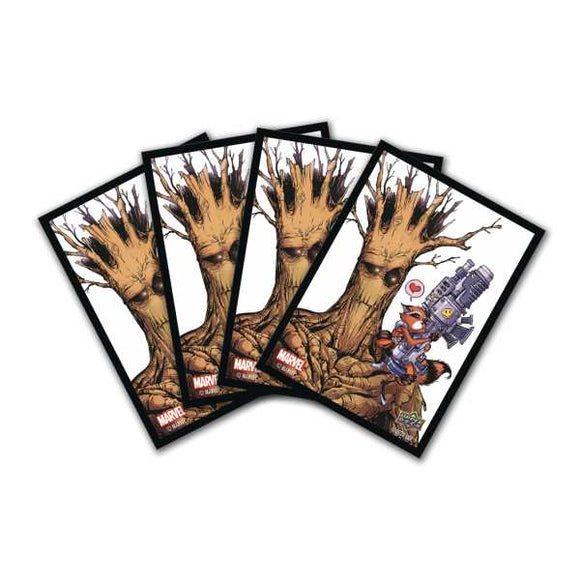 Marvel Card Sleeves: Rocket and Groot