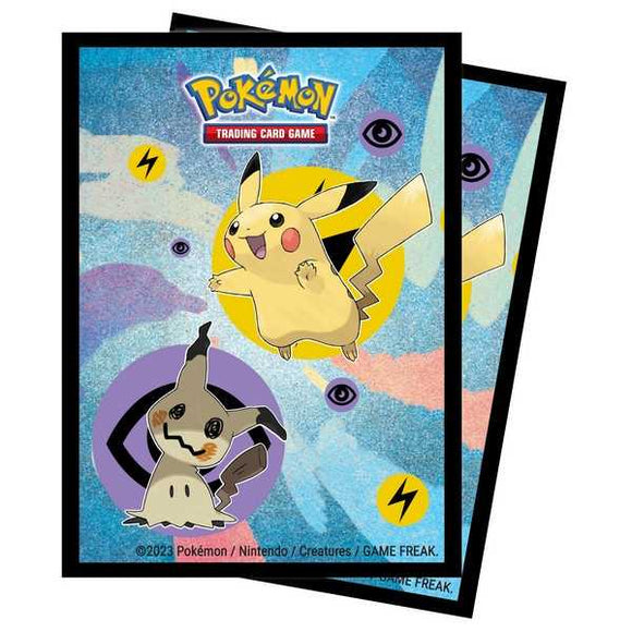 Pokemon TCG: Card Sleeves: Pikachu & Mimikyu 65ct Deck Protectors
