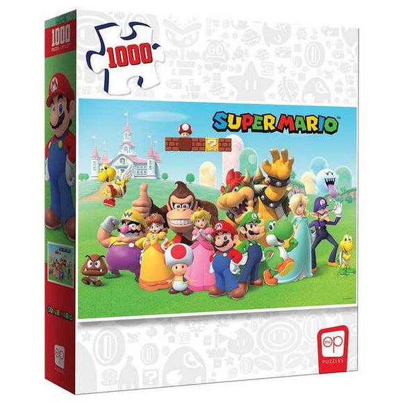 Super Mario: Mushroom Kingdom -1000-Piece Puzzle