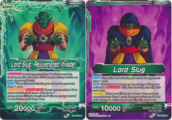 BT12-055 : Lord Slug / Lord Slug, Rejuvenated Invader
