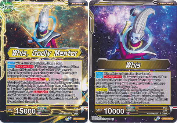 BT12-085 : Whis / Whis, Godly Mentor