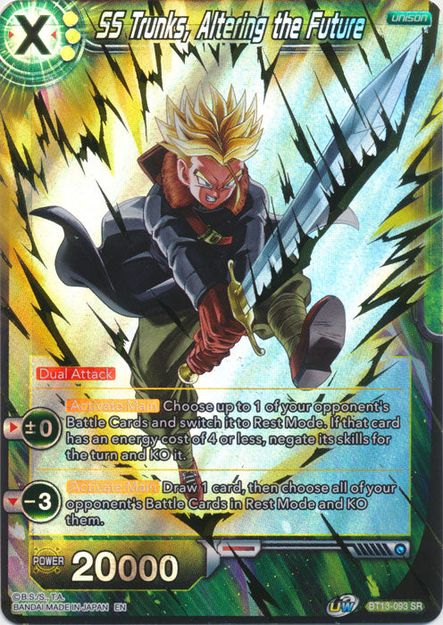BT13-093 : SS Trunks, Altering the Future