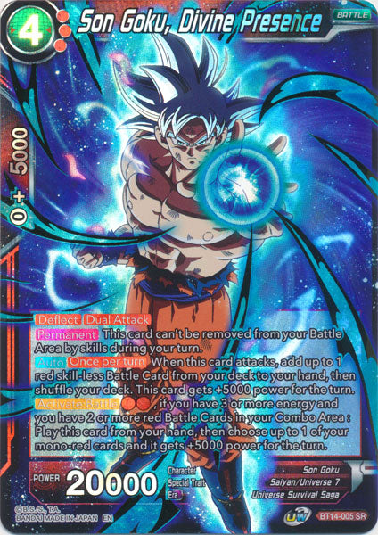 BT14-005 : Son Goku, Divine Presence