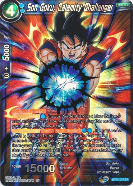 BT14-037 : Son Goku, Calamity Challenger