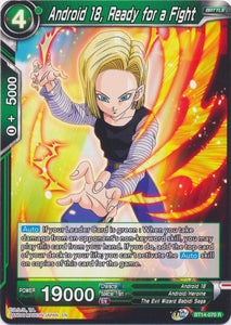 BT14-070 : Android 18, Ready for a Fight