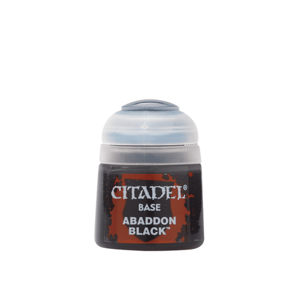 Citadel: Paint: Base: Abaddon Black