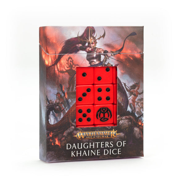Age Of Sigmar: Daughters Of Khaine: Dice Set