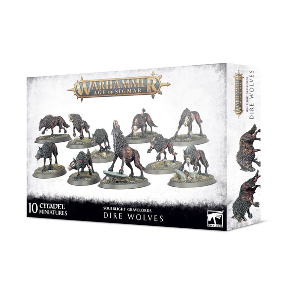 Age Of Sigmar: Soulblight Gravelords: Dire Wolves