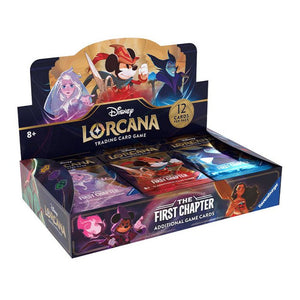 Ravensburger Disney Lorcana Trading Card Game - Booster Pack CDU Display (24pcs) - Set 1 - MOQ 8 CDUs