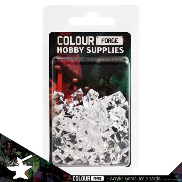 The Colour Forge: Acrylic Gems: Ice Shards