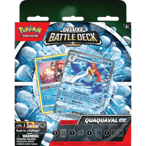 Pokémon TCG: Deluxe Battle Decks - Quaquaval ex/ Meowscarada ex - Cut off Date 07/07/2023 - No MOQ