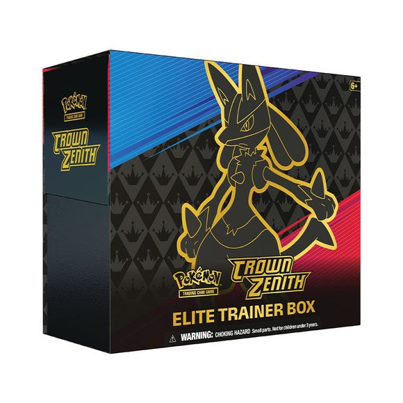 Pokemon TCG: Sword & Shield 12.5 Crown Zenith Elite Trainer Box - Cut Off Date 09/12/2022 - MOQ 50 Units - OP MOQ 70 Units