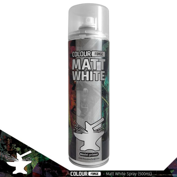The Colour Forge: Colour Forge Matt White Spray (500ml)