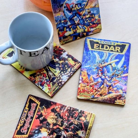 Warhammer 40,000: Second Edition Codex Coasters