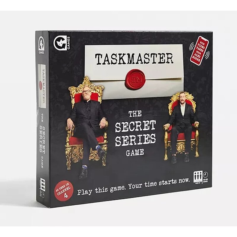 Board Games: Taskmaster - The Secret Series Game – Duke's Gaming