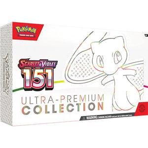 Pokemon TCG: Scarlet & Violet 3.5: 151 – Ultra Premium Collection - Cut Off Date 21/07/2023 - LAP Lv1: 16, Lv2: 12, Lv3: 8, Lv4: 4 Units**