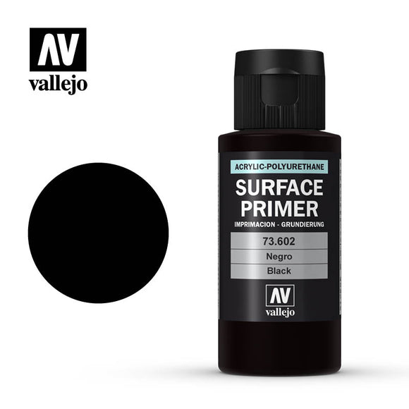 Vallejo: Polyurethane - Primer Black 60ml