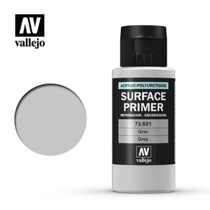 Vallejo: Surface Primer: Premium Colour 60ml - Grey