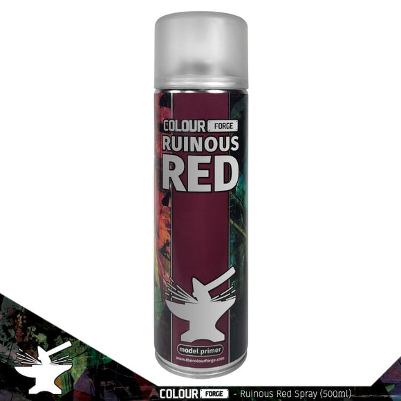 The Colour Forge: Colour Forge Ruinous Red Spray (500ml)