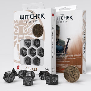 Q-Workshop - The Witcher Dice Set: Geralt - Silver Sword